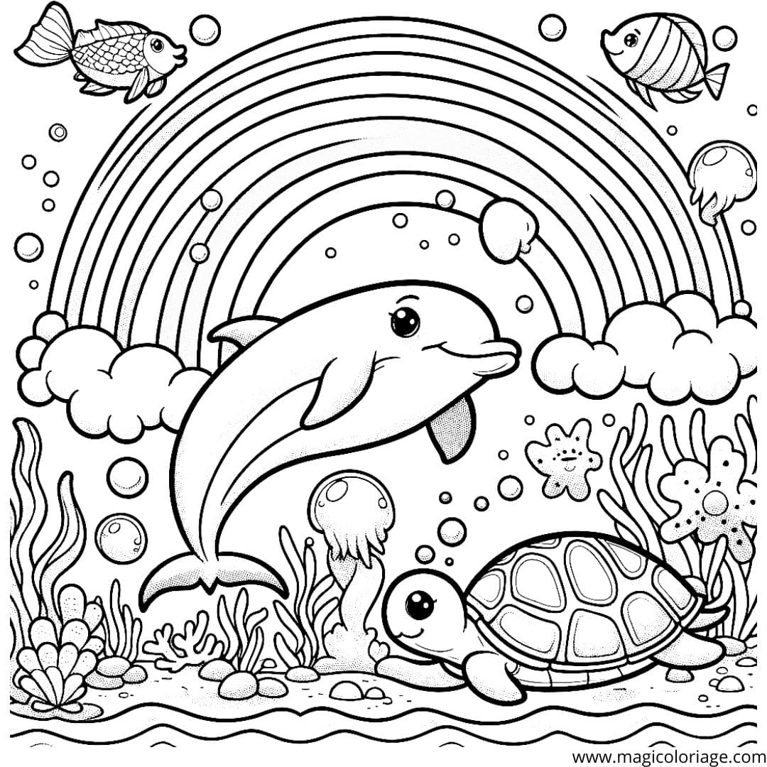 Dive Into Creativity With Coloring Pages Sea Creatures
