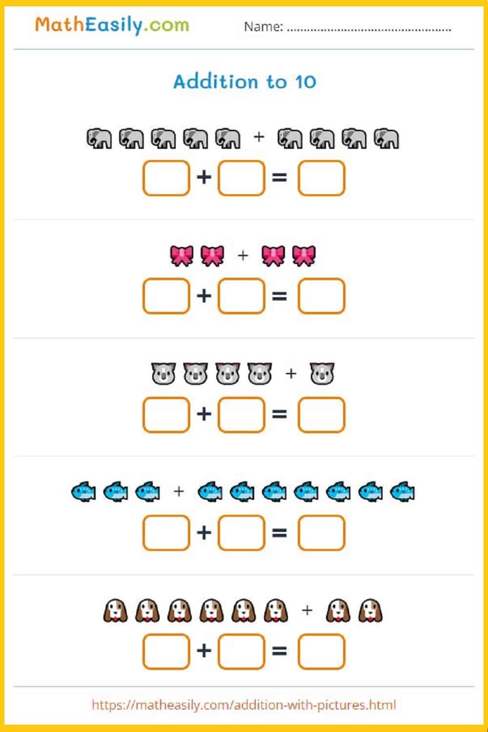 FREE Printable Math Games For Kids PDF 54 OFF
