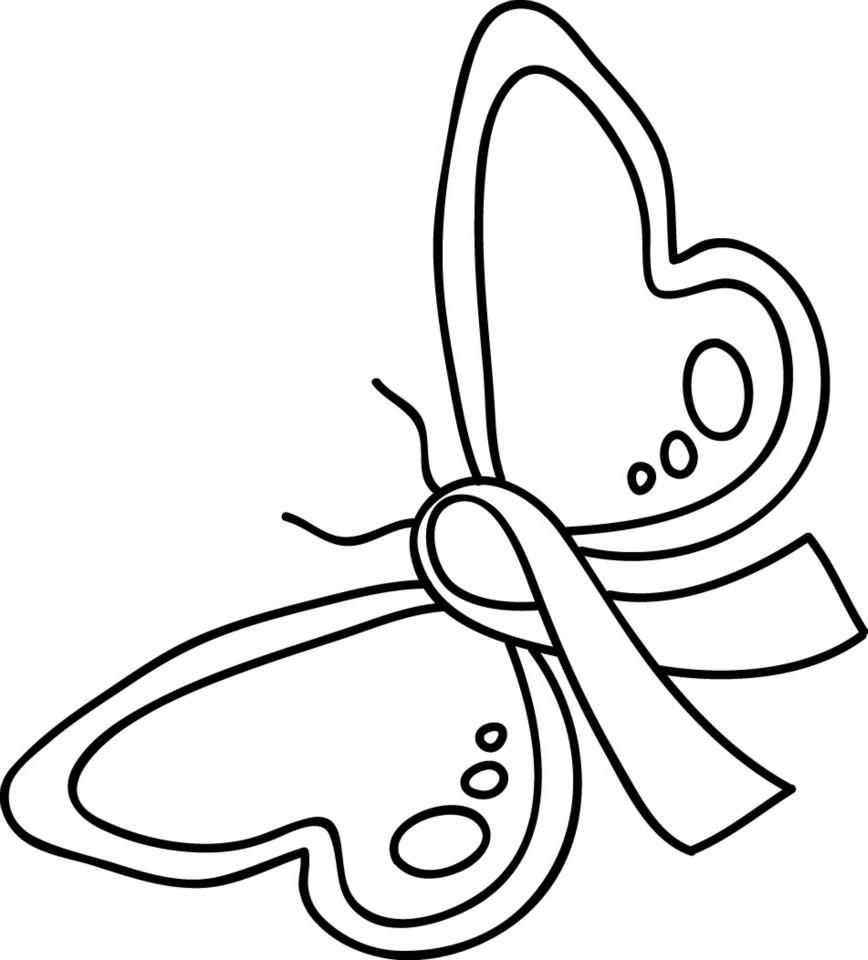 Printable Cancer Ribbon Coloring Pages Coloring Home