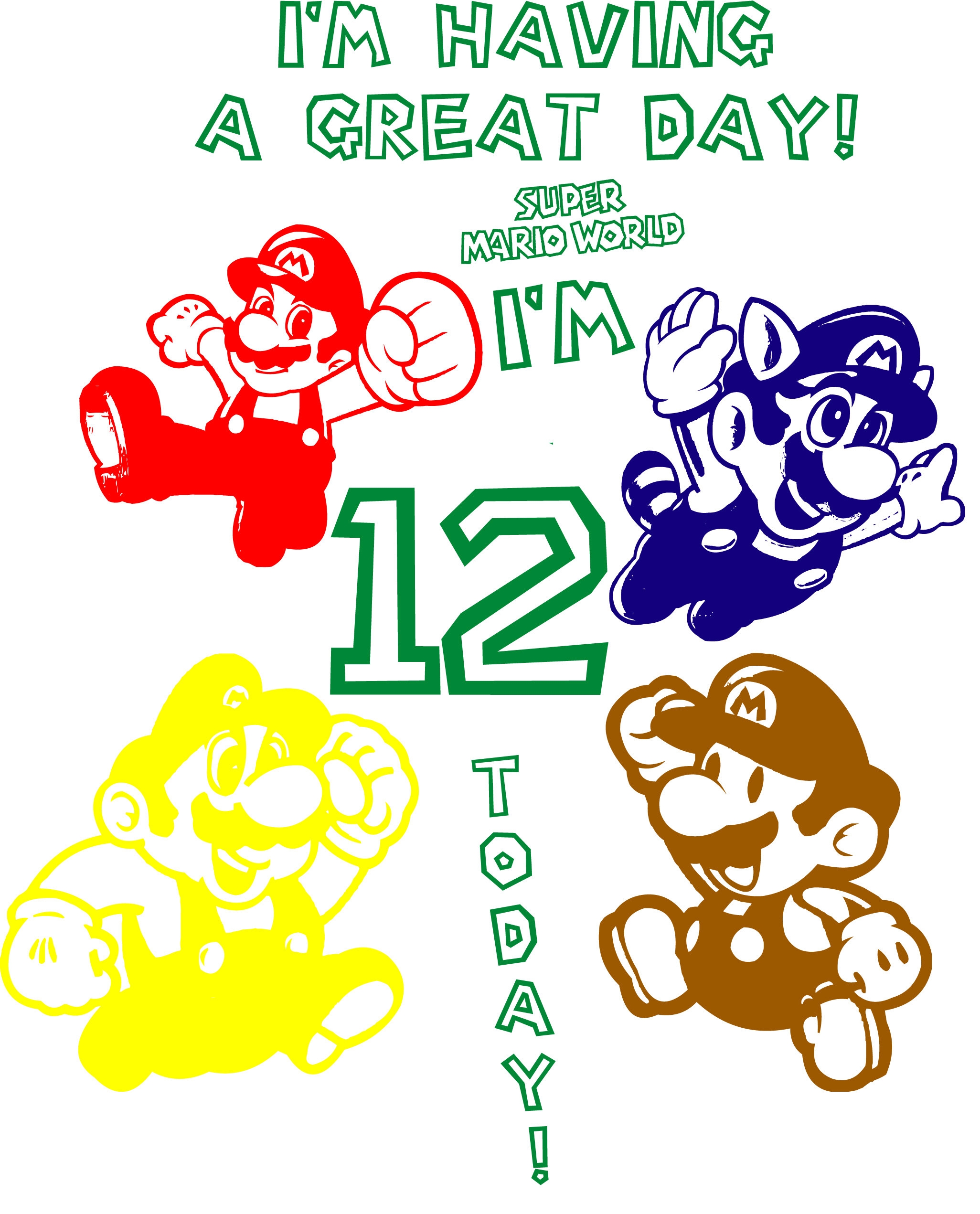 10 Gorgeous Printable Birthday Cards For 12 Year Olds free 