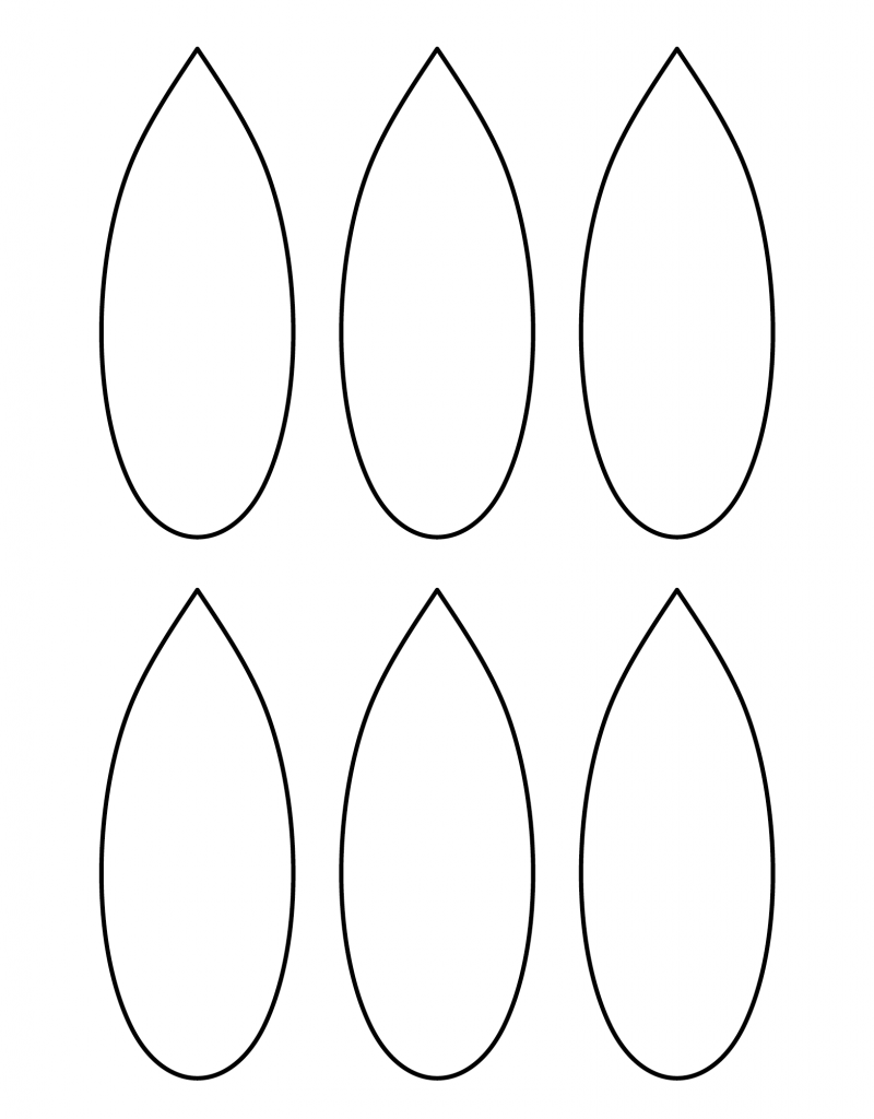 free feather template printable