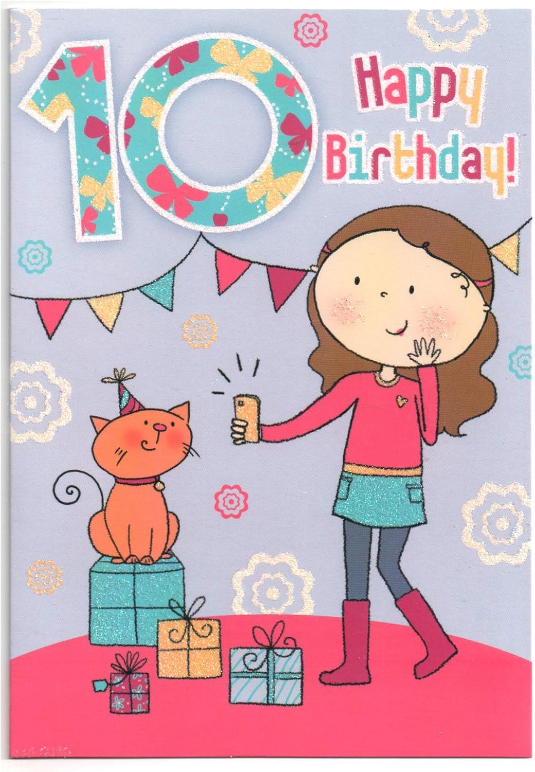 10 Year Old Birthday Card Birthday Card For Boy Print Vrogue co