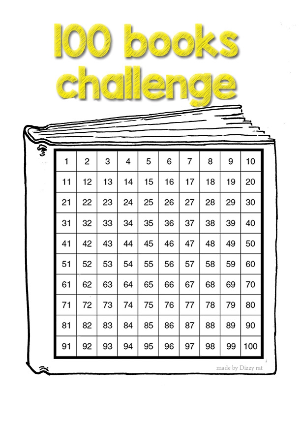 100 Book Challenge Printable