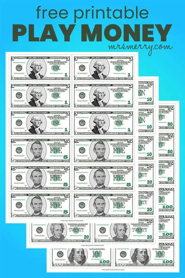 100 Dollar Credit Card Play Money Printable Sarah T Reid