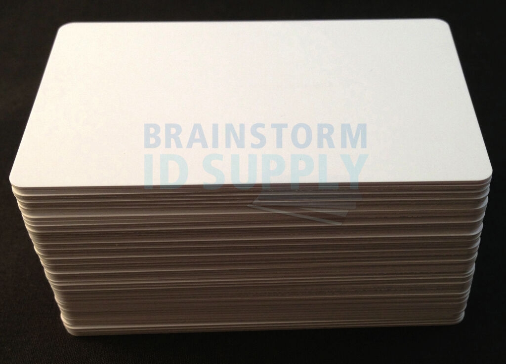 100 Inkjet PVC Cards For Epson Canon Inkjet Printers From 