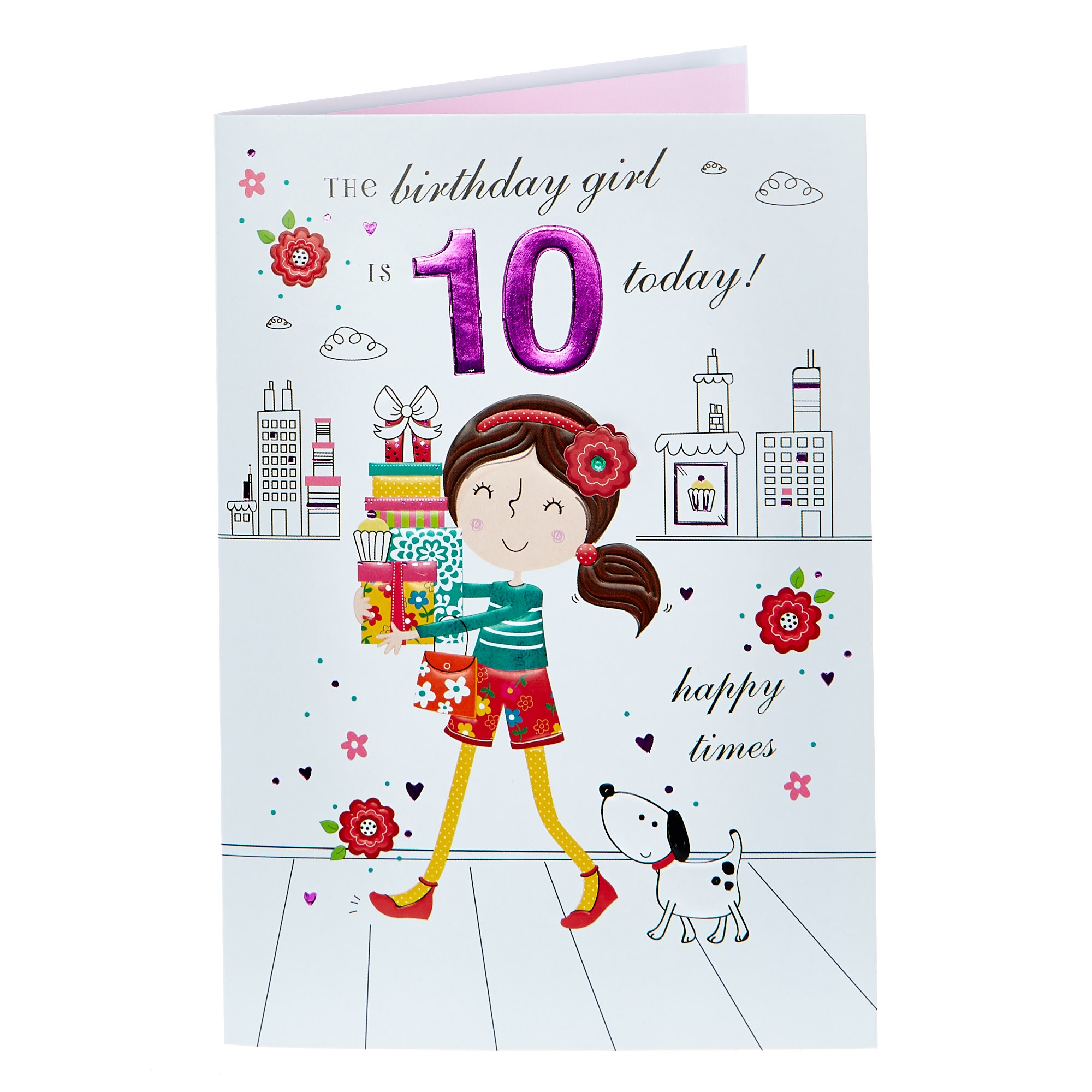 10th Birthday Card Template Printable Templates Free