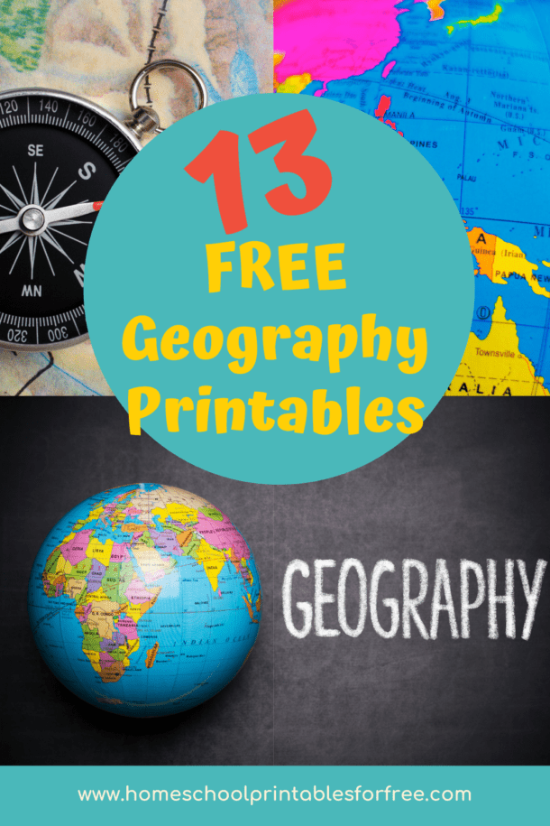 13 Free Geography Homeschool Printables Homeschool Printables For Free