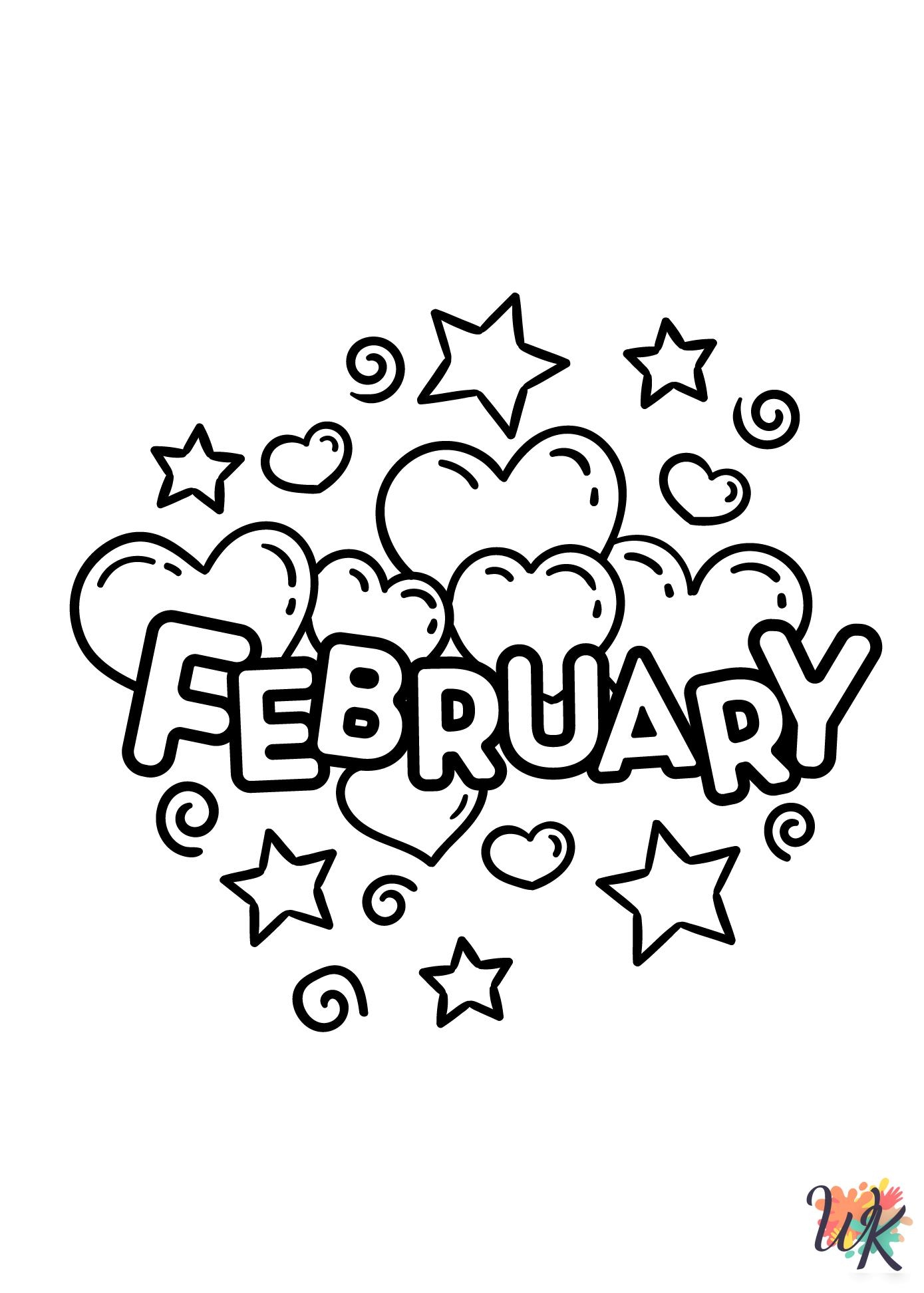 15 February Coloring Pages For Kids ColoringPagesWK