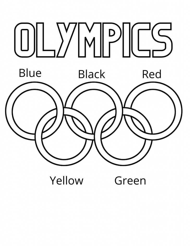 olympic crafts for kids printable free