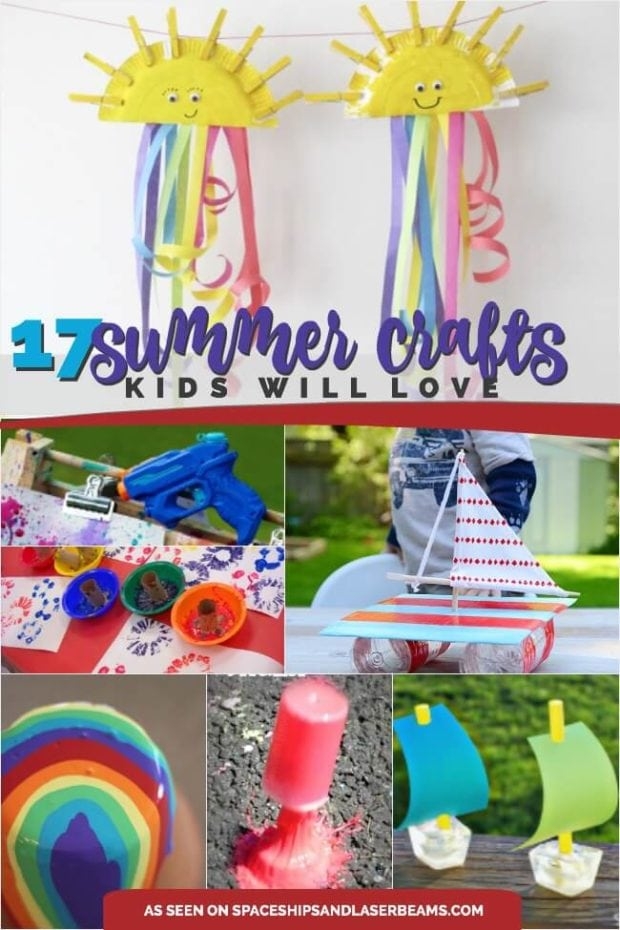 summer crafts for kids free printable