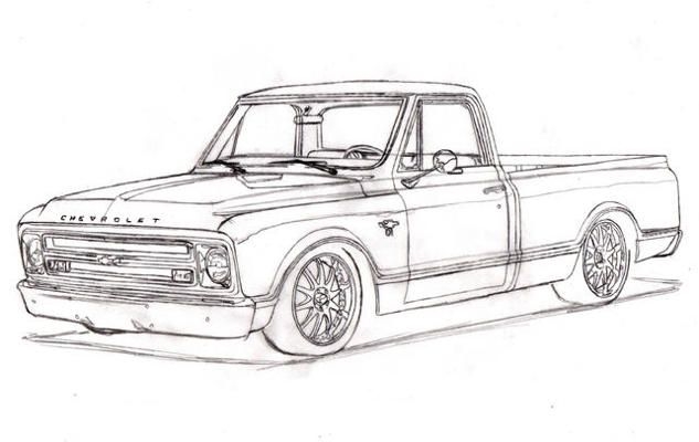 1971 72 Chevy C10 Stepside Pickup