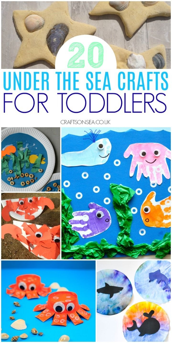 20 Ocean Crafts And Activities For Toddlers And Preschoolers Under