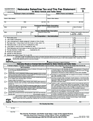 2021 2024 NE DoR Form 6 Fill Online Printable Fillable Blank 