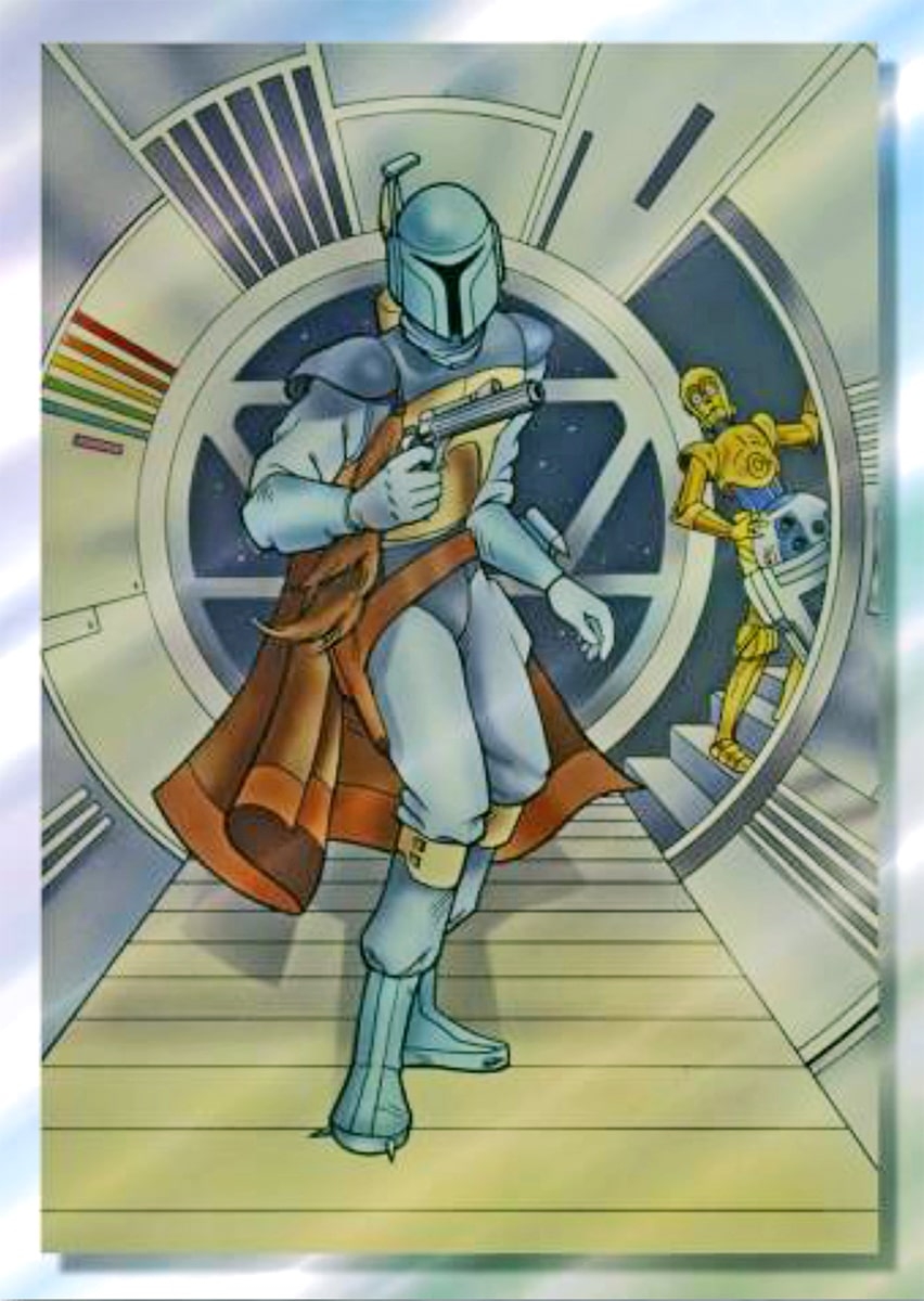 2022 Topps Star Wars Galaxy Chrome Trading Cards Checklist
