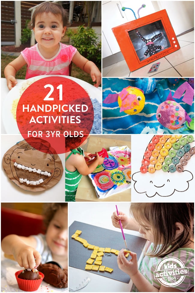 21 Crafts Activities For 3 Year Olds Kids Activities Blog