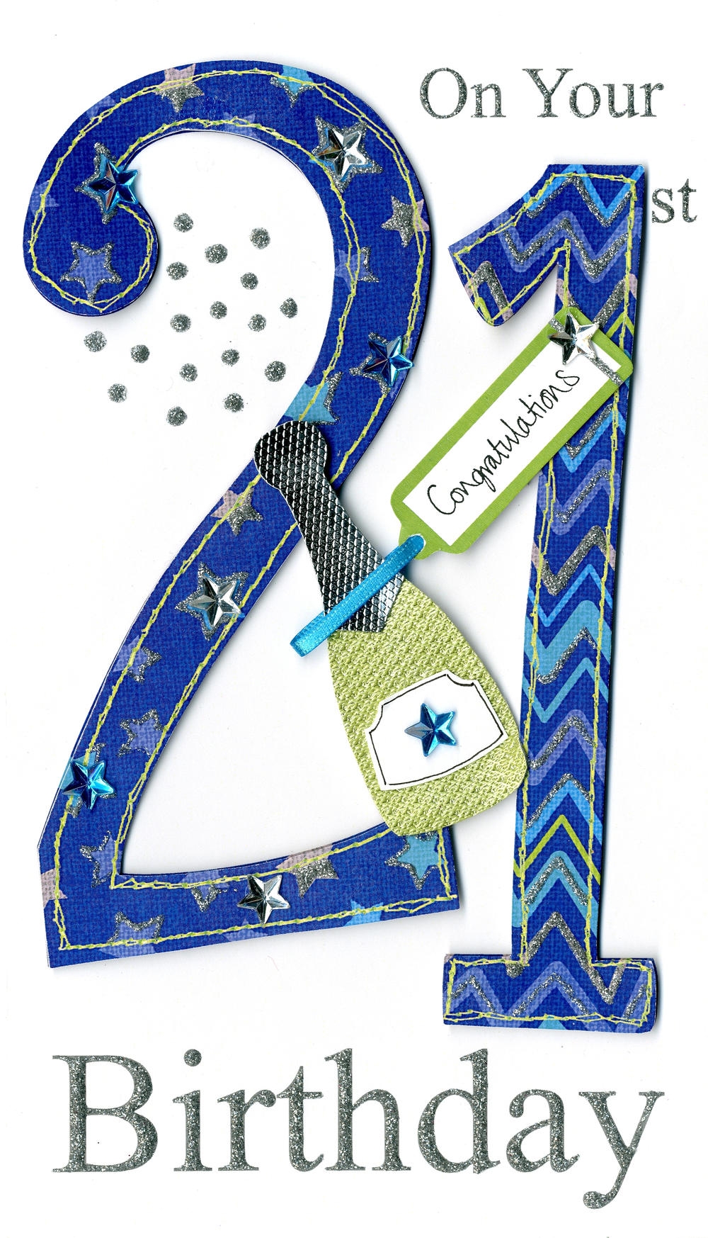 21st birthday card printable free
