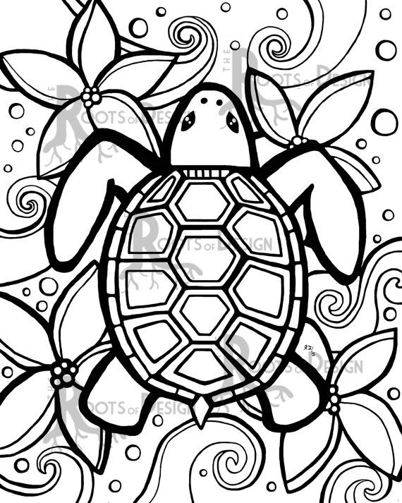 free simple coloring pages for adults