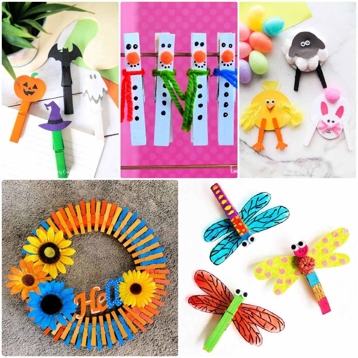 25 Easy Clothespin Crafts For Kids Vrogue co