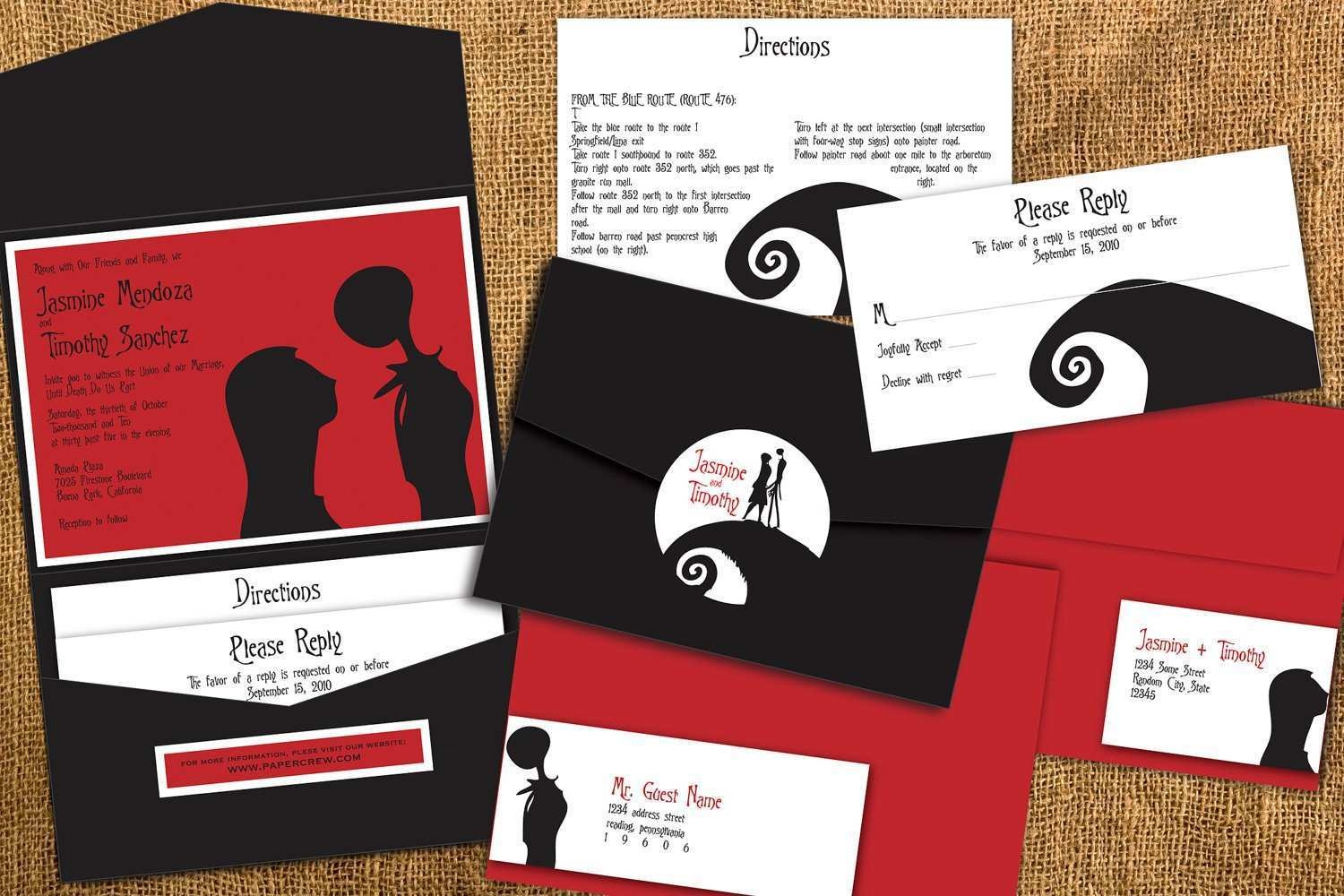 26 Standard Nightmare Before Christmas Birthday Invitation Template Now