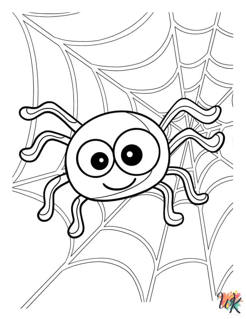 28 Spider Coloring Pages For Kids ColoringPagesWK