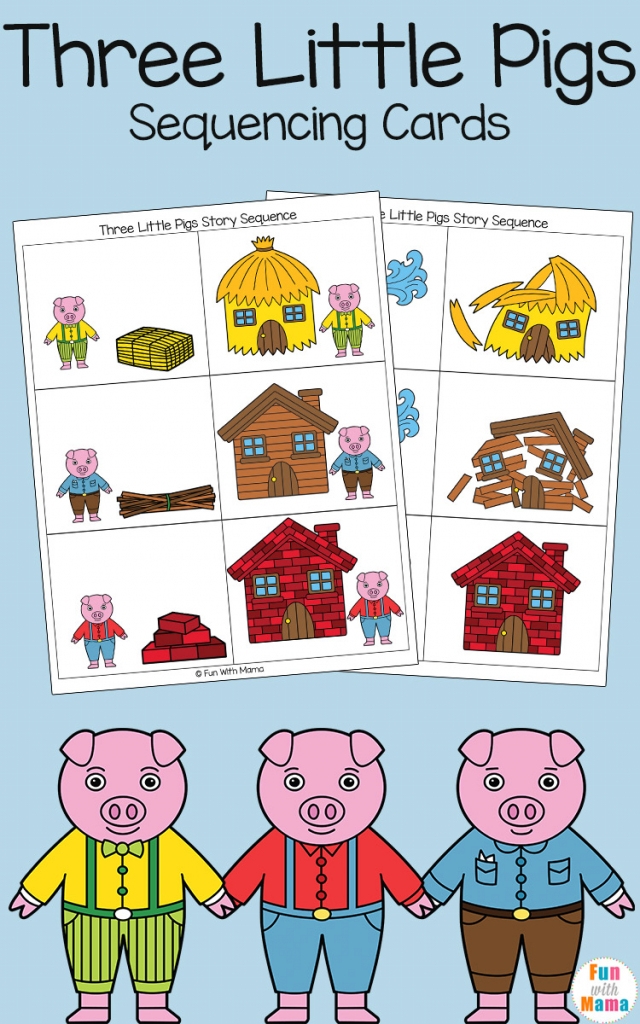3 Step Sequencing Cards Printables For Preschoolers Sequencing Cards 