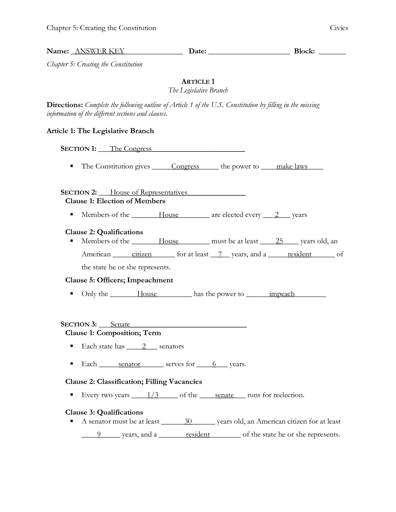 30 How A Bill Becomes A Law Worksheet Answers Worksheets Decoomo