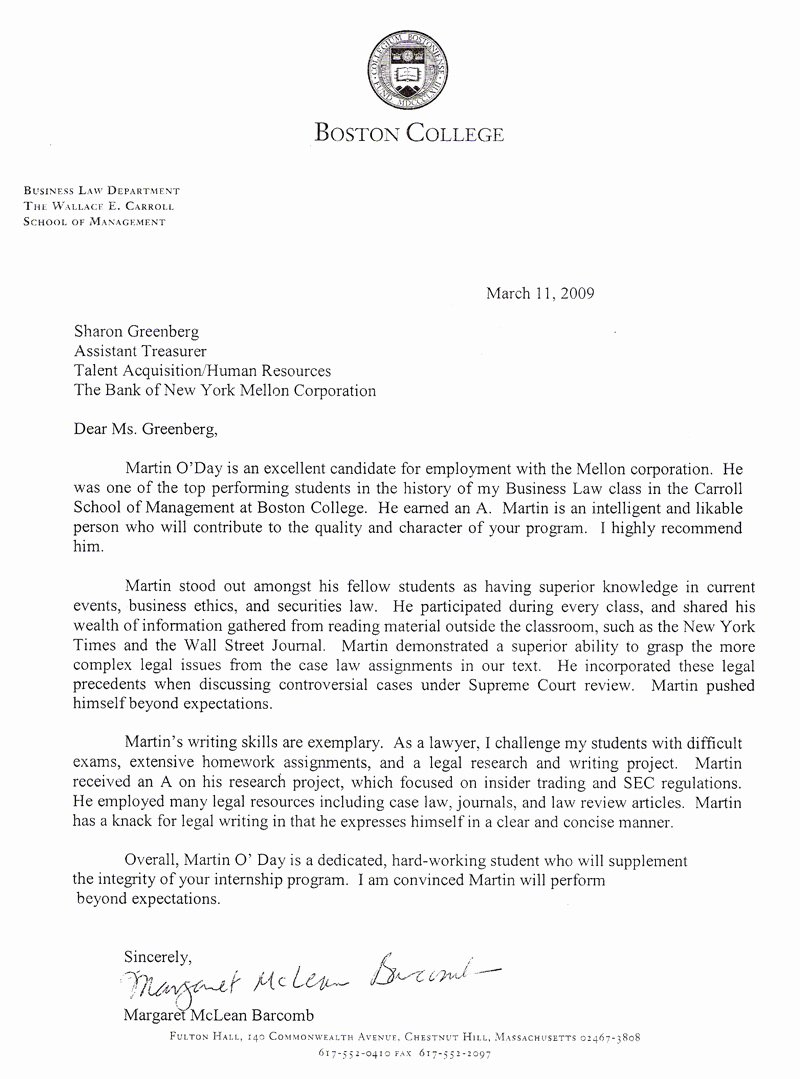 30 Recommendation Letter For Honor Society With Regard To National