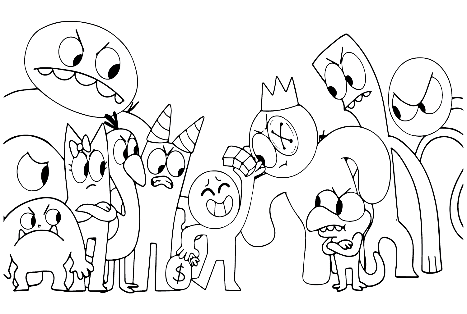 31 Garden Of Banban Coloring Pages ColoringPagesOnly