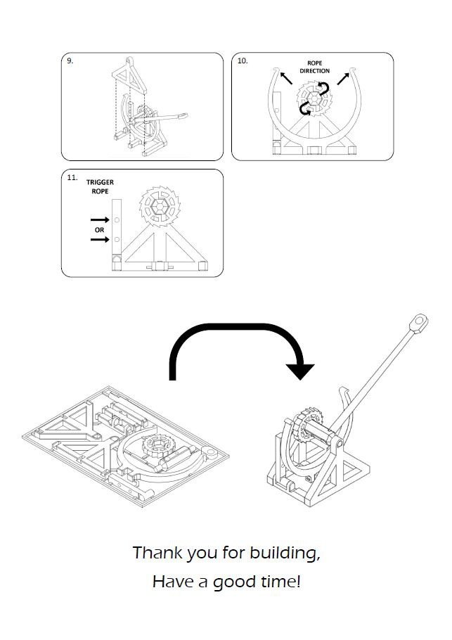 3D printable Davinci Catapult Gift Card Bbprojects