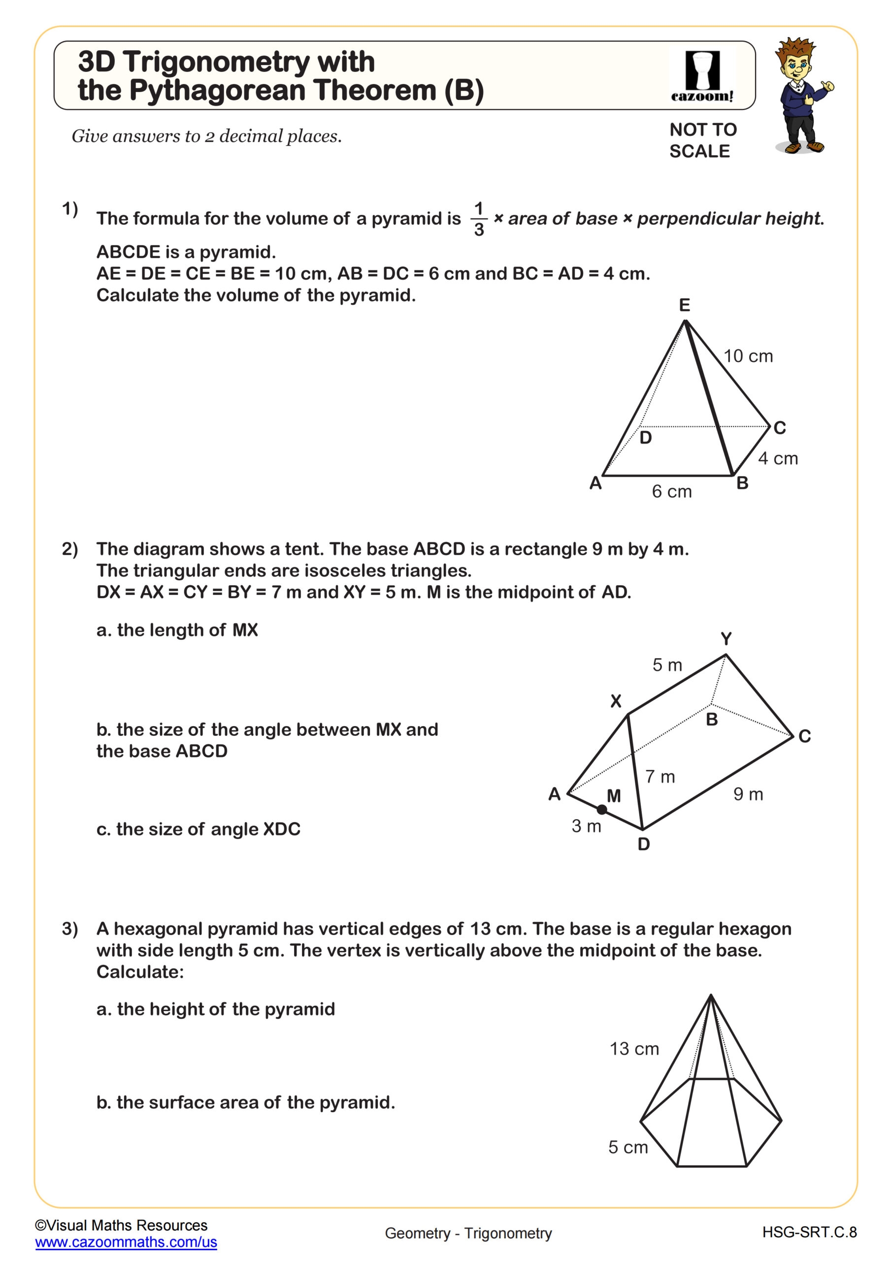 pythagorean theorem pdf worksheet