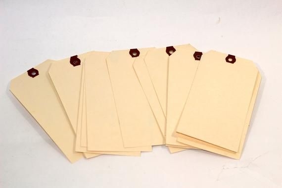40 Extra Large Tags 6 5 X 3 25 Card Stock Tags With Etsy Paper Tags 