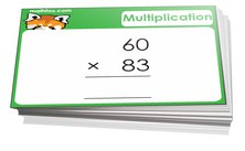 4th Grade Math Flash Cards Printable Statmap