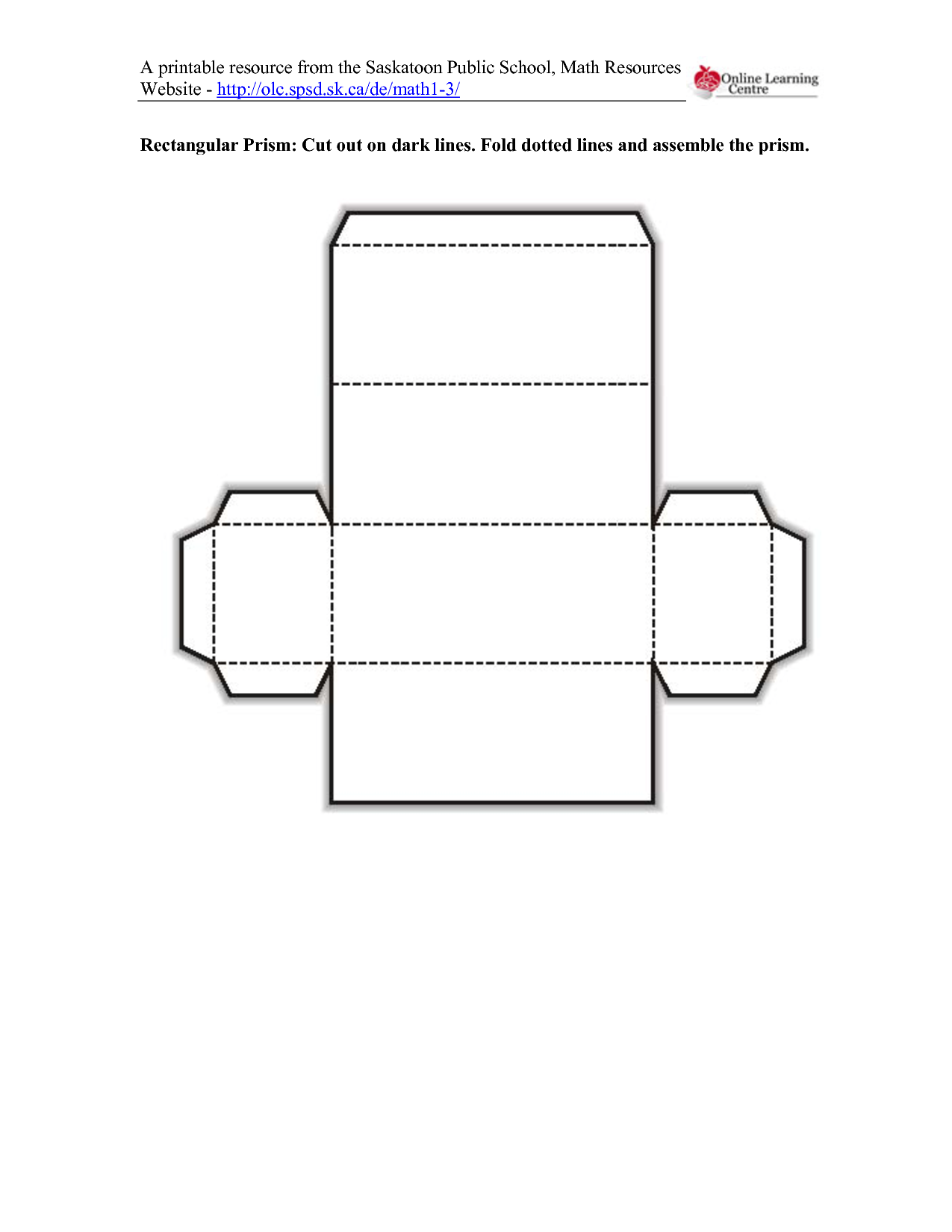 5 Best Images Of 3D Box Cut Out Printable 3D Rectangular Prism Cut