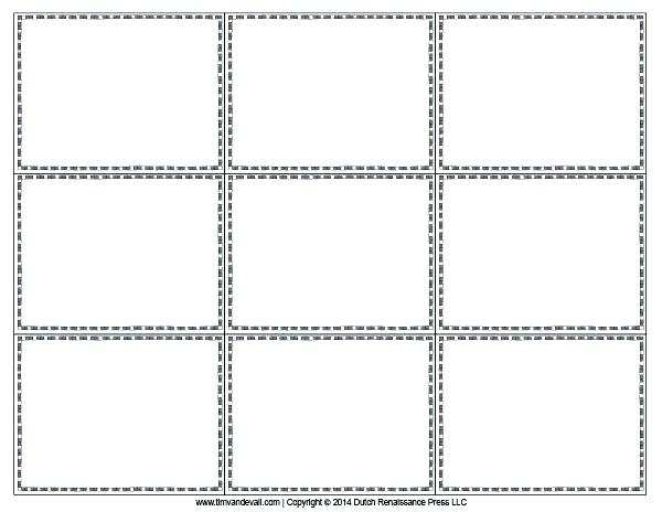 5 X 7 Printable Cards