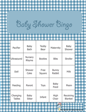 50 Free Printable Baby Boy Bingo Cards Slotsmint