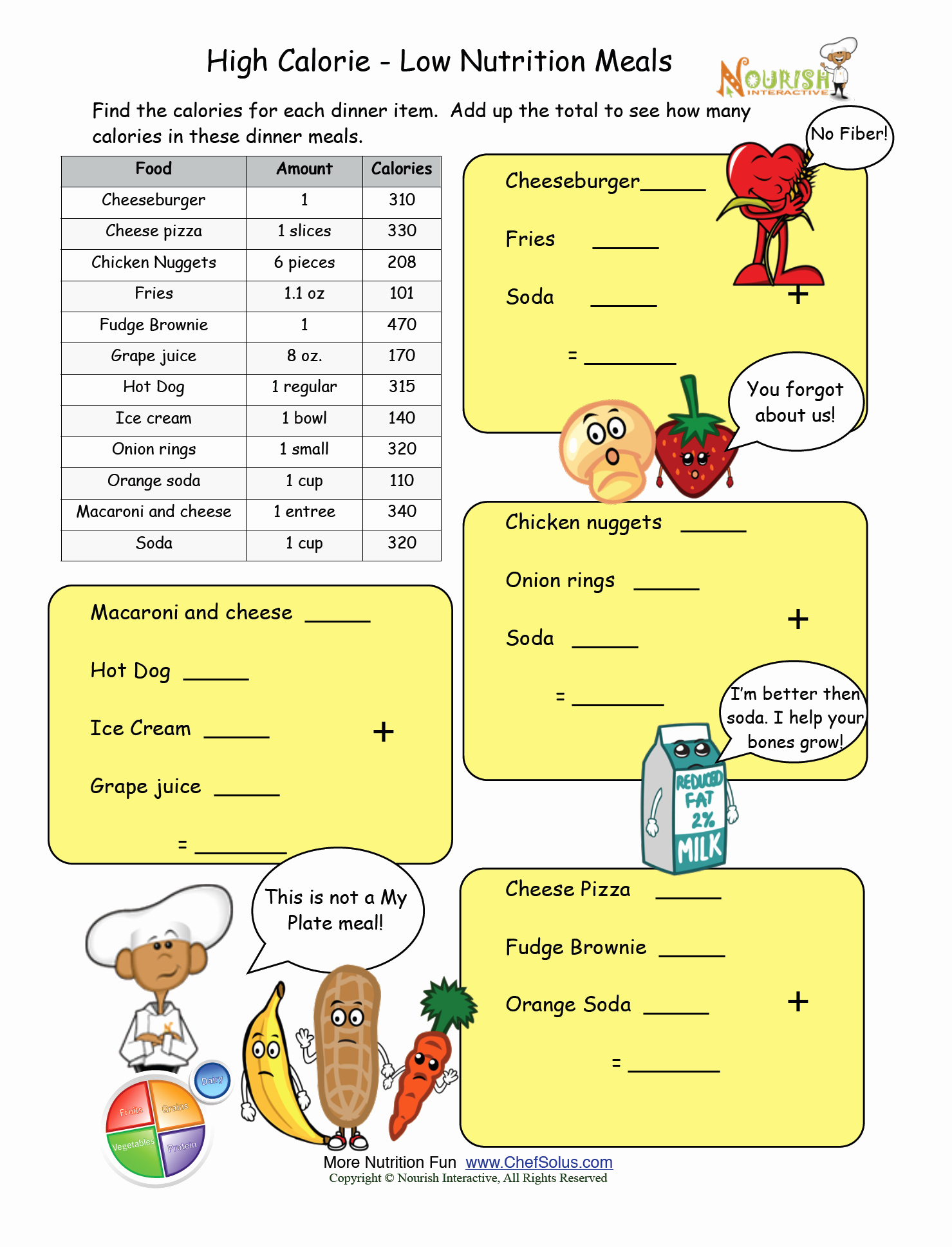 50 Nutrition Label Worksheet Answer Key Chessmuseum Template Library