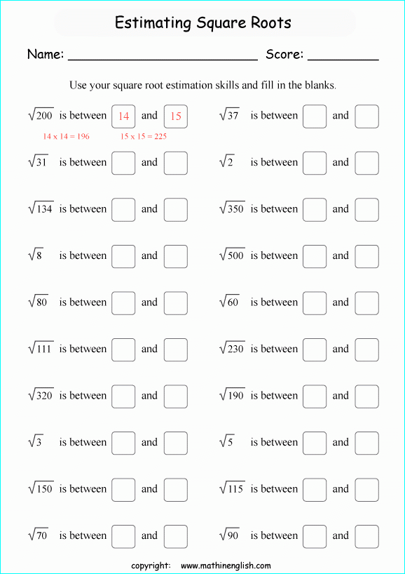 50 Rational Or Irrational Worksheet