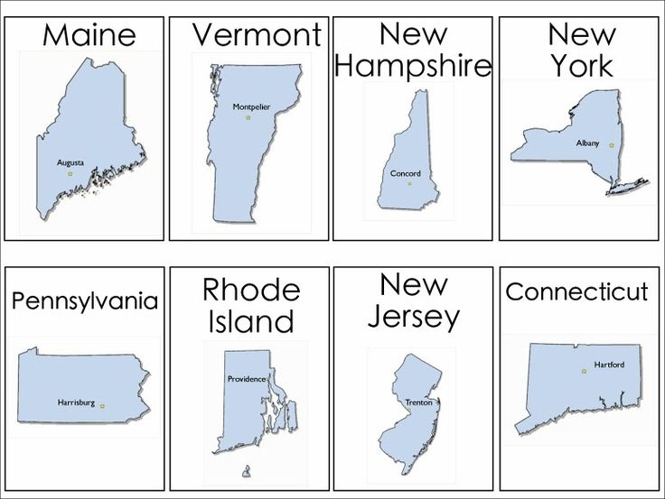 50 state capitals flash cards printable