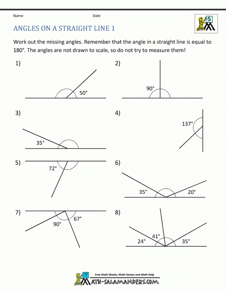 geometry worksheets for 5th grade