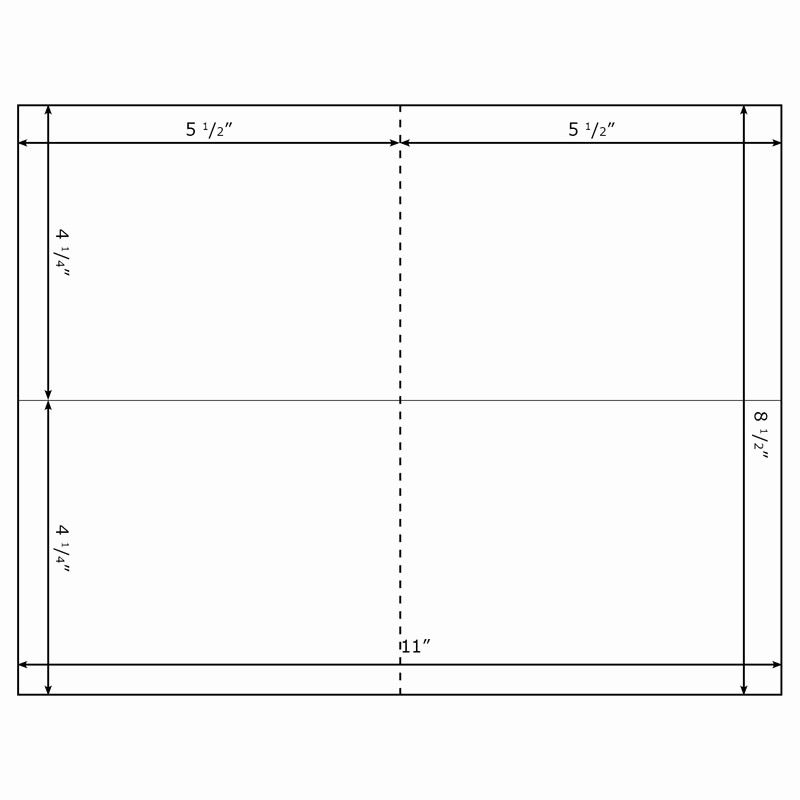 5X7 Note Cards Printable