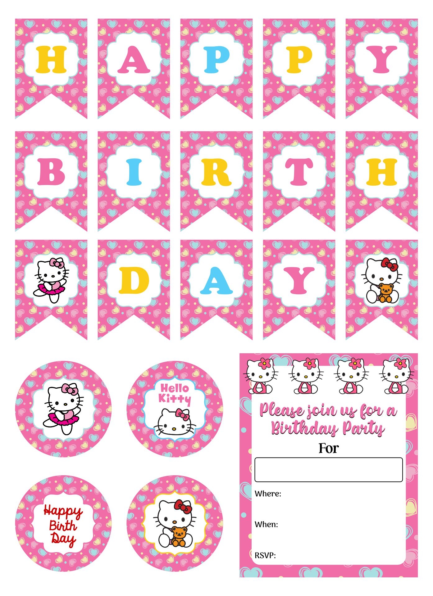 printable games for birthday party