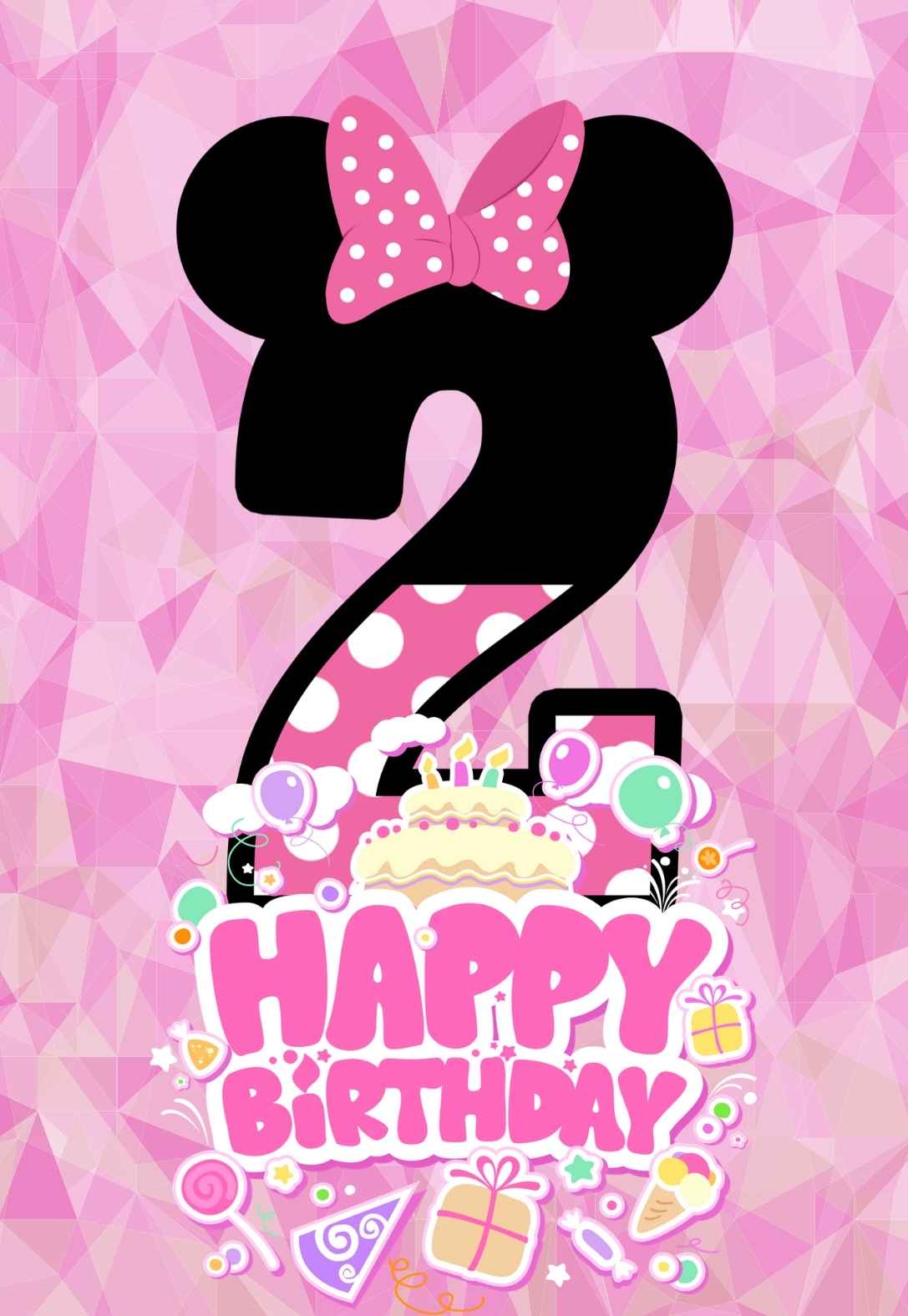6 Cute Printable Birthday Cards For 2 Year Olds free PRINTBIRTHDAY 