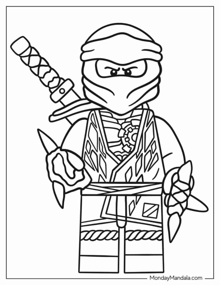 60 Lego Coloring Pages Free PDF Printables 