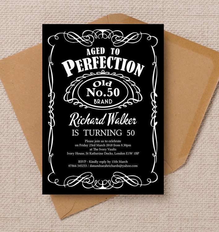 66 Free Printable Jack Daniels Party Invitation Template Free In Word