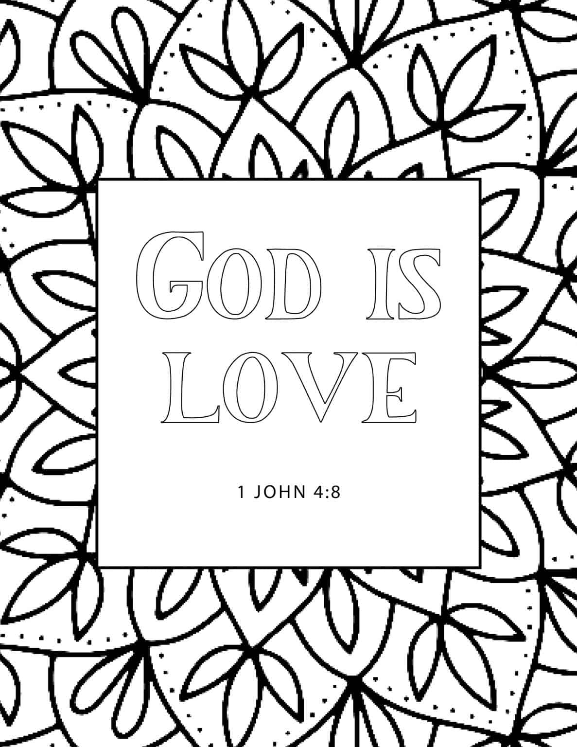 free printable bible color pages