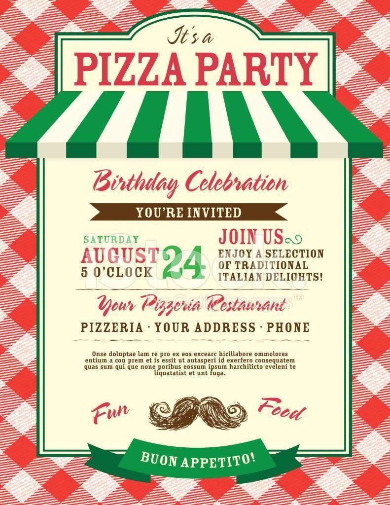 70 Printable Italian Themed Party Invitation Template Formating With 