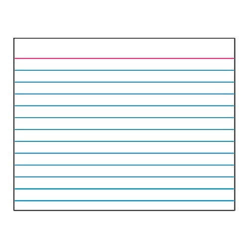 8 Best Images Of Printable Index Cards Index Card Template 4X6 Blank 