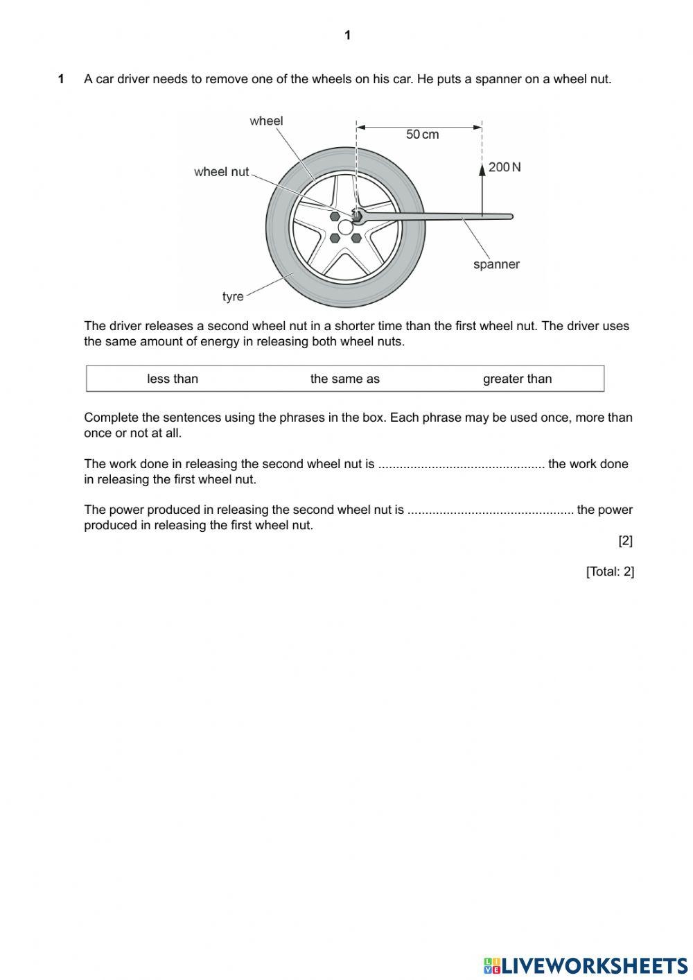 9th Grade Physics Quick Study Guide Workbook Trivia Questions 