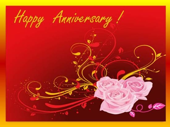 A Beautiful Wedding Anniversary Card Free Happy Anniversary ECards