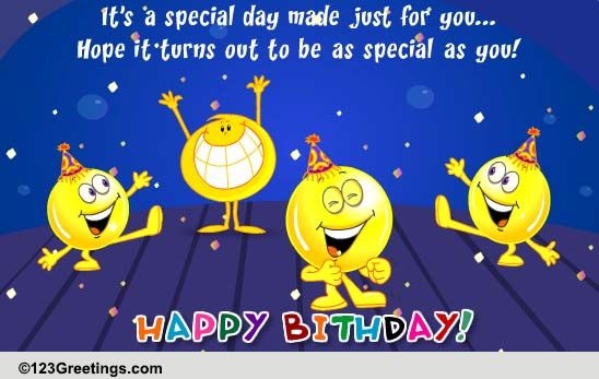A Special Birthday Free Happy Birthday ECards Greeting Cards 123 